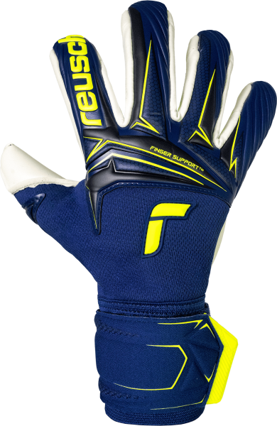 Reusch Attrakt Duo Finger Support 5670050 4409 blau front